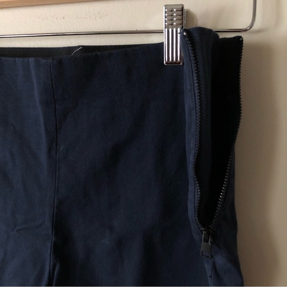Everlane The Side-Zip Stretch Cotton Pant | Navy - Picture 7 of 11